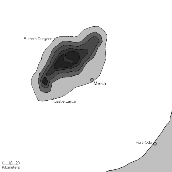 Map of Izla Meria
